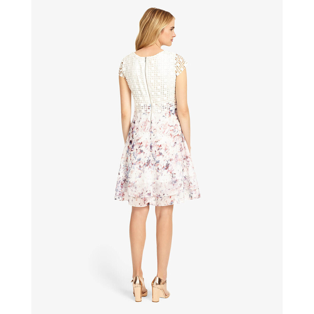 Phase Eight Florence Lace A-Line Short Sleeve Knee Dress Floral size 14US $330 - Picture 10 of 15